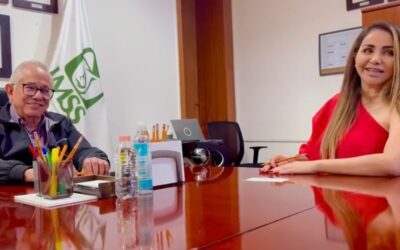 Hades Aguilar da seguimiento a nuevos hospitales del IMSS en Guanajuato