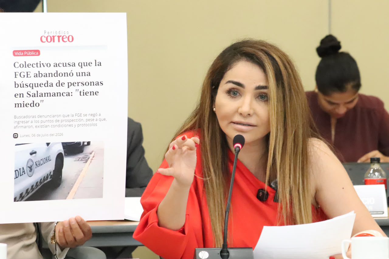 Hades Aguilar presenta un exhorto para fortalecer la estrategia de seguridad en Salamanca.